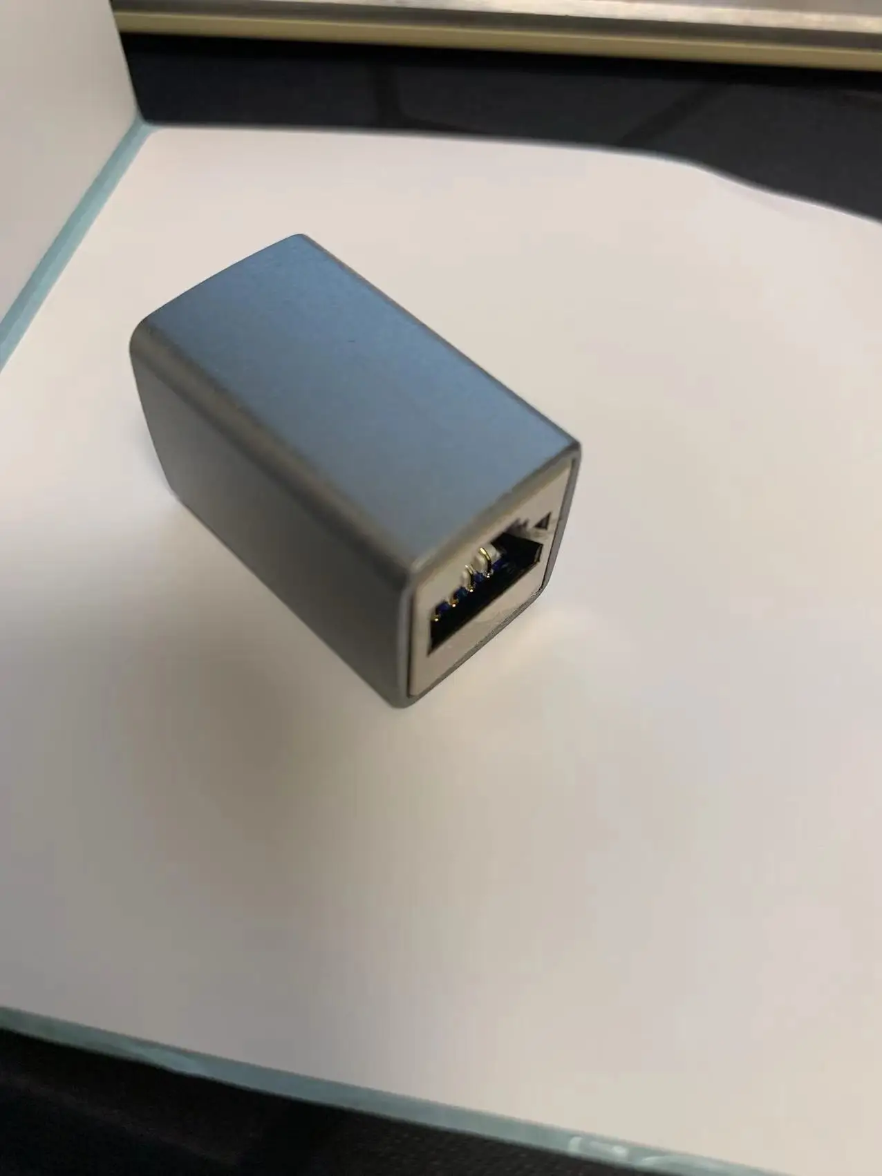 Cat 8 Ethernet Coupler, Shielded RJ45 Coupler PoE Cable Extender for Cat7/Cat6a/Cat6/Cat5e Network Cable, RJ45 Inline Coupler