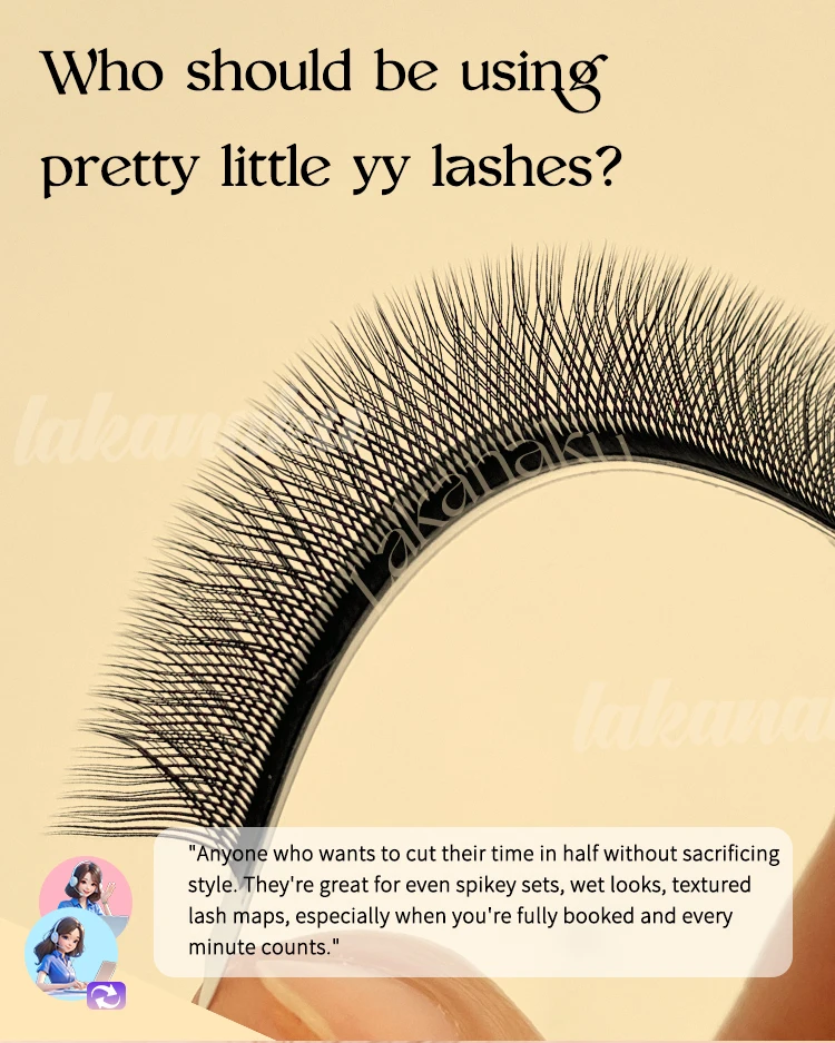 ขนตาปลอมแบบพัดสำเร็จรูป LAKANA - Eyelash Extension Yelix บทวิจารณ์และราคา