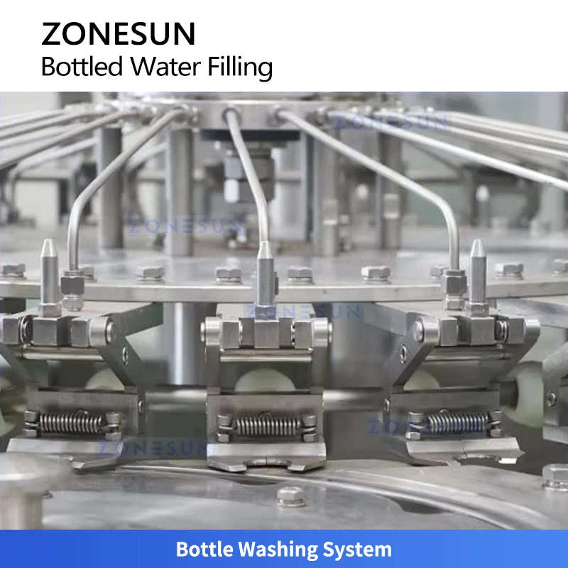 ZONESUN ZS-DWFC12 Máquina automática de enchimento e tampagem de água mineral Linha de engarrafamento monobloco