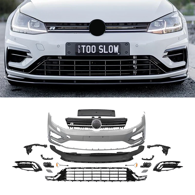 

Automotive Parts2013-2017 Front Bumper For VW golf 7MK7 MK7.5 GOLF MK7 7.5 R Body Kit