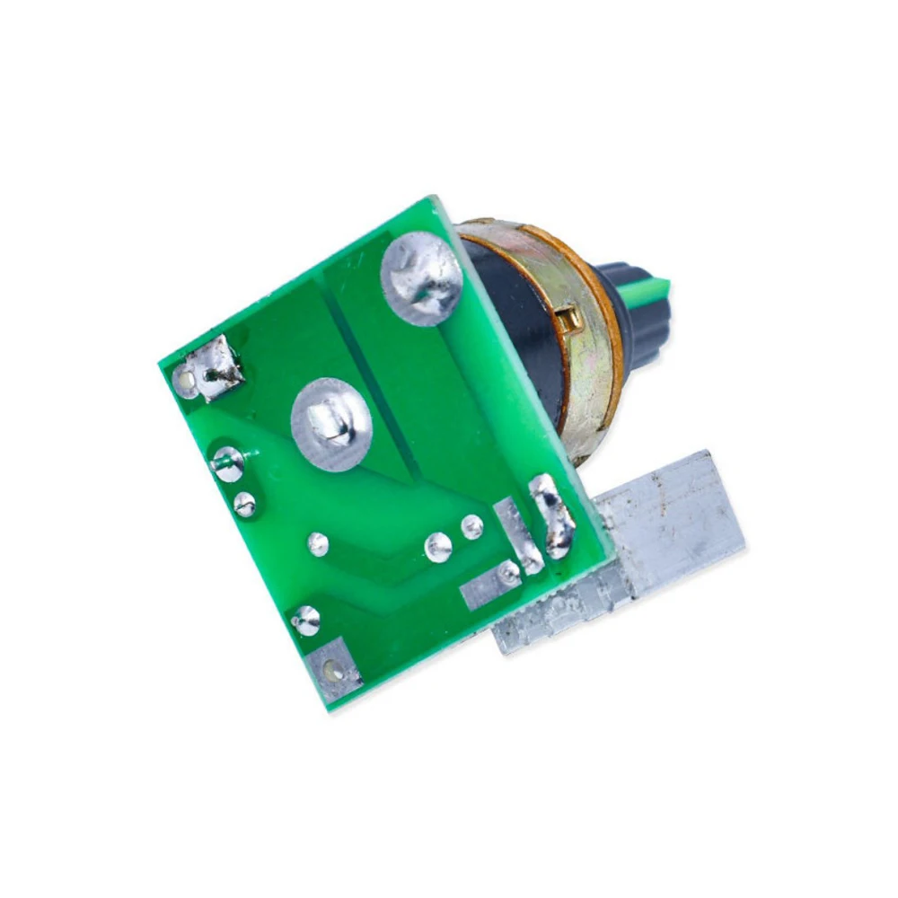 500W AC SCR Voltage Regulator Module with Switch Dimmer Speed Temperature Controller with Knob 500K 220V 3A for Motor Light Bulb