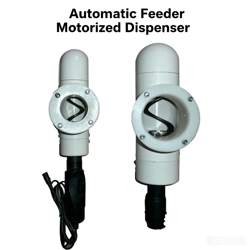 Waterproof Automatic Timing Poultry Feeder Auto Timed Feeding Hardware For Chicken Duck Pigeon Backyard Farm Breeding Daily