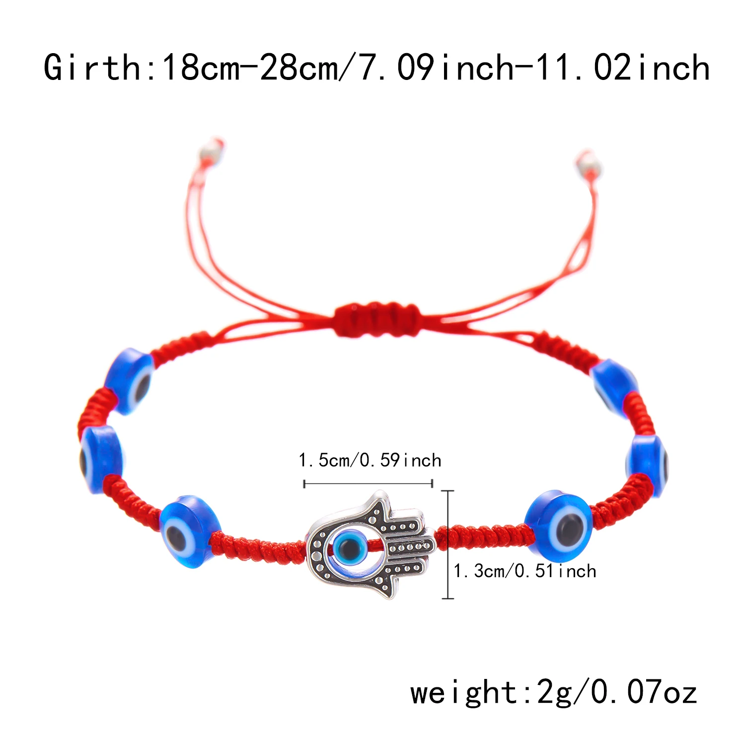 Neues Design 10 Stil Glück rotes Seil blau bösen Blick Armbänder für Frauen handgemachte geflochtene Paar Armbänder Amulett Freundschaft Schmuck – Detail 29