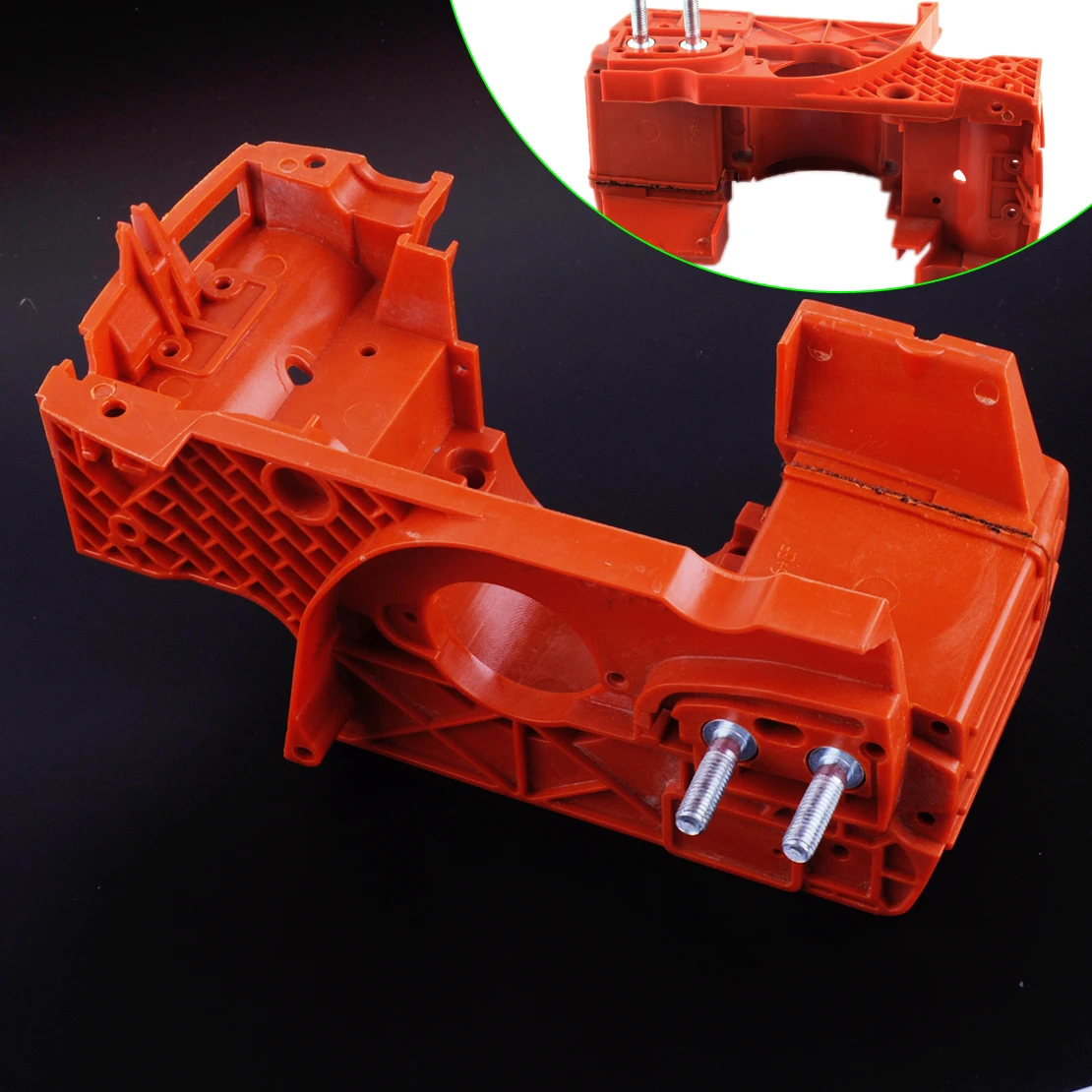 Letaosk-caixa do Motor Tanque de Óleo Cárter Motosserra Parte Apto para Husqvarna 137 142 530071991 Acessórios