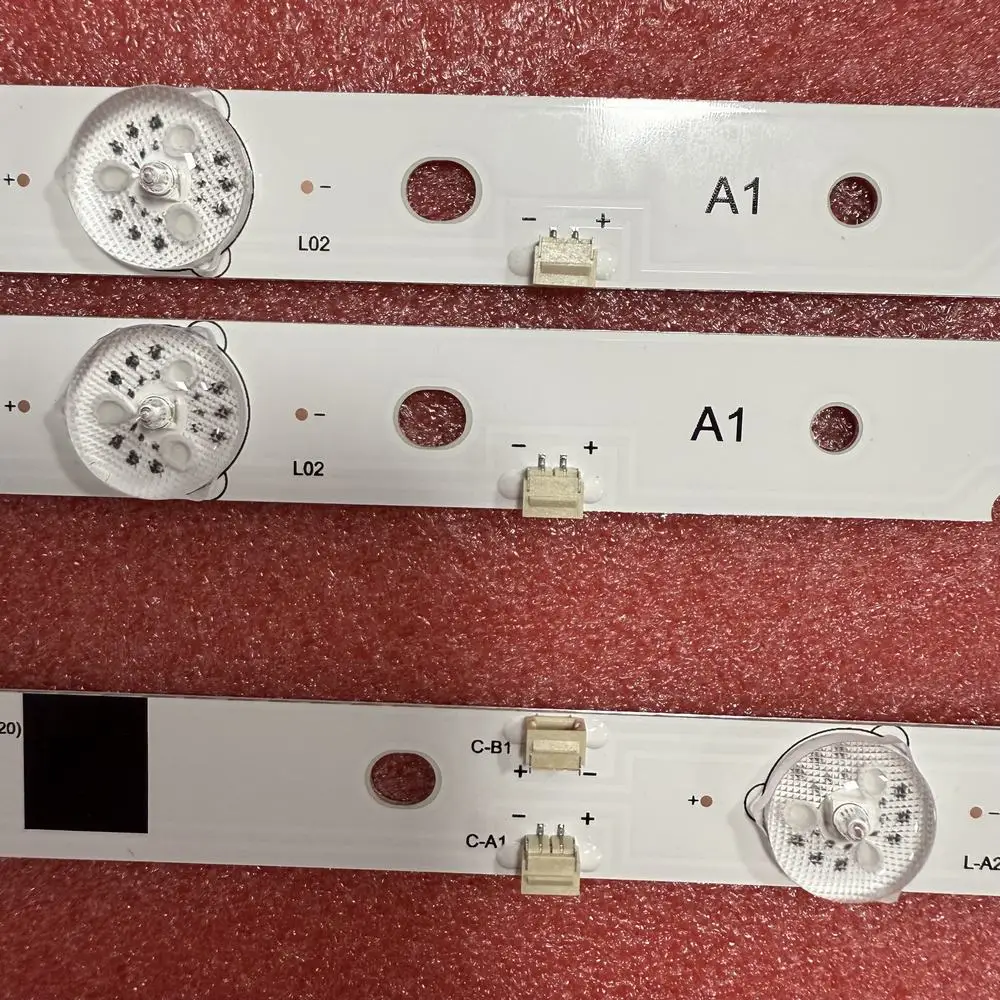 جديد 3 قطعة LED قطاع ل AKAI AKTV 401 403 4021 408 LE-39FD D39-F2000 LC390TA 2A 01 JS-D-JP3920-061EC 071EC E39F2000 MD 390012