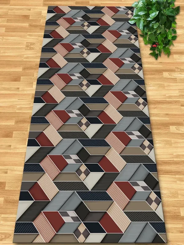 All Size Hallway Carpet Wedding Corridor Rug Stairs Carpet Home Floor Runners Rugs Hotel Entrance Aisle Floor Long Rug Bedroom