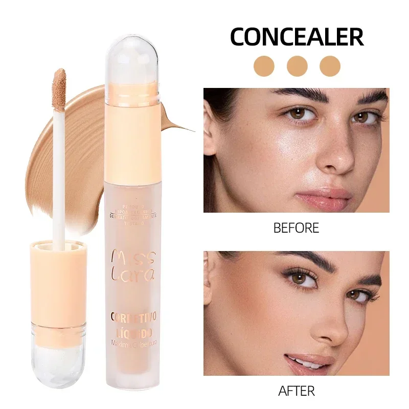 3Colors Face Bronzers Concealer Sponge Pen Liquid Dark Circles Corrector Nose Shadow Contour Concealers Stick Cosmetic Makeup