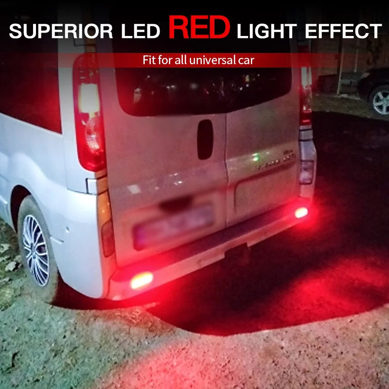 LED Brake Lamp Rear Bumper Reflector Light For Renault Trafic Master For Nissan Primastar For Opel Vauxhall Vivaro Movano