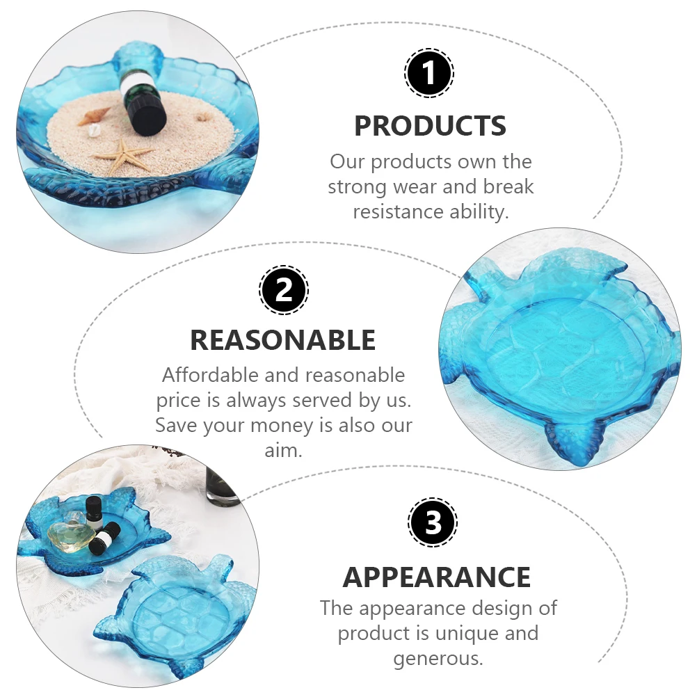

Silicone Tray Creative Epoxy For Crystal Resin Crafts Storage Diy Crystal Epoxy Silicone Mold For Diy Plate Making Mold Storage