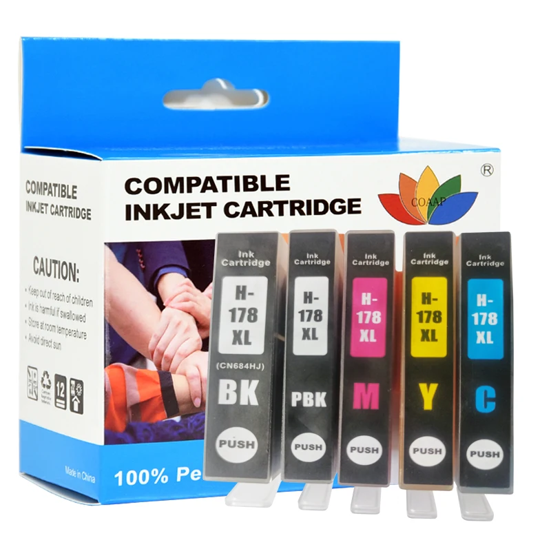 

Совместимый картридж из 5 шт. для принтера HP C309a C309c C309a B209a B210a B110a C309 C310 C410