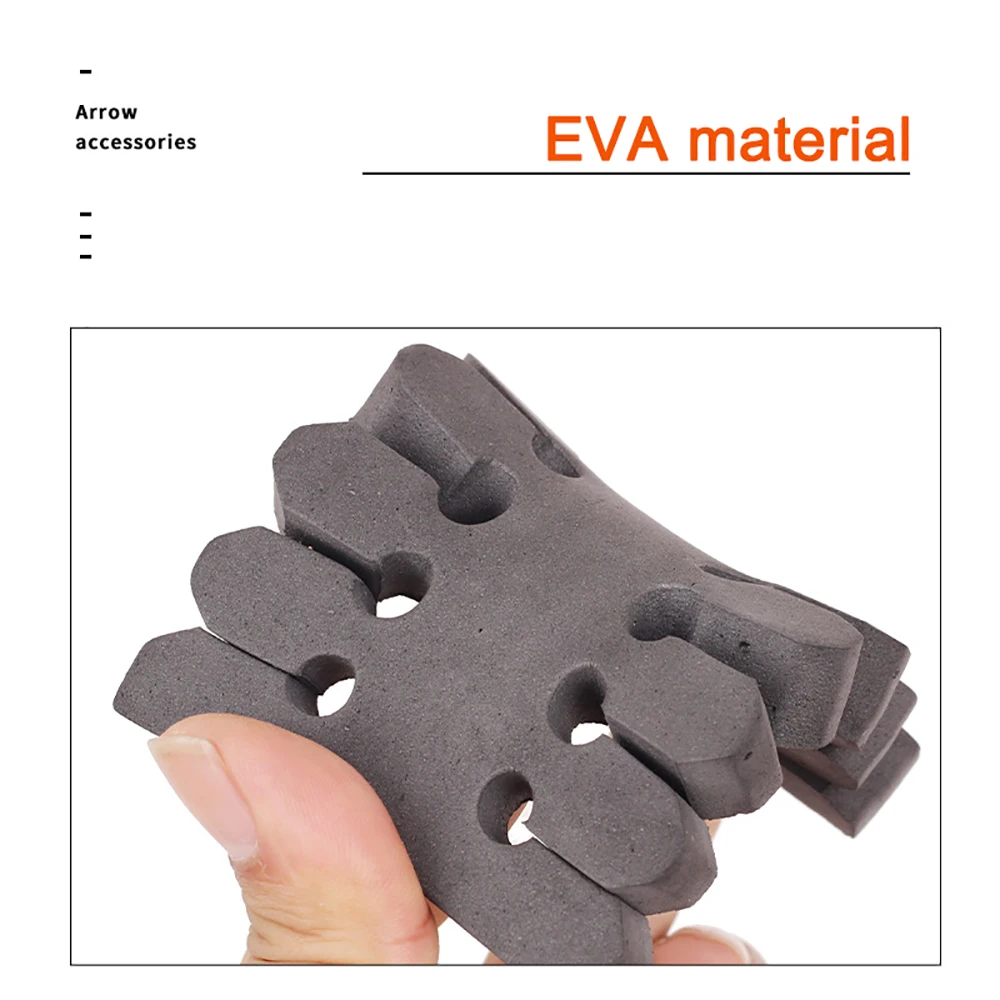 2pcs Hunting Bow Arrow Accessories  12 Arrows Separator Protection Archery EVA Foam Round Rack Portable Arrow Holder