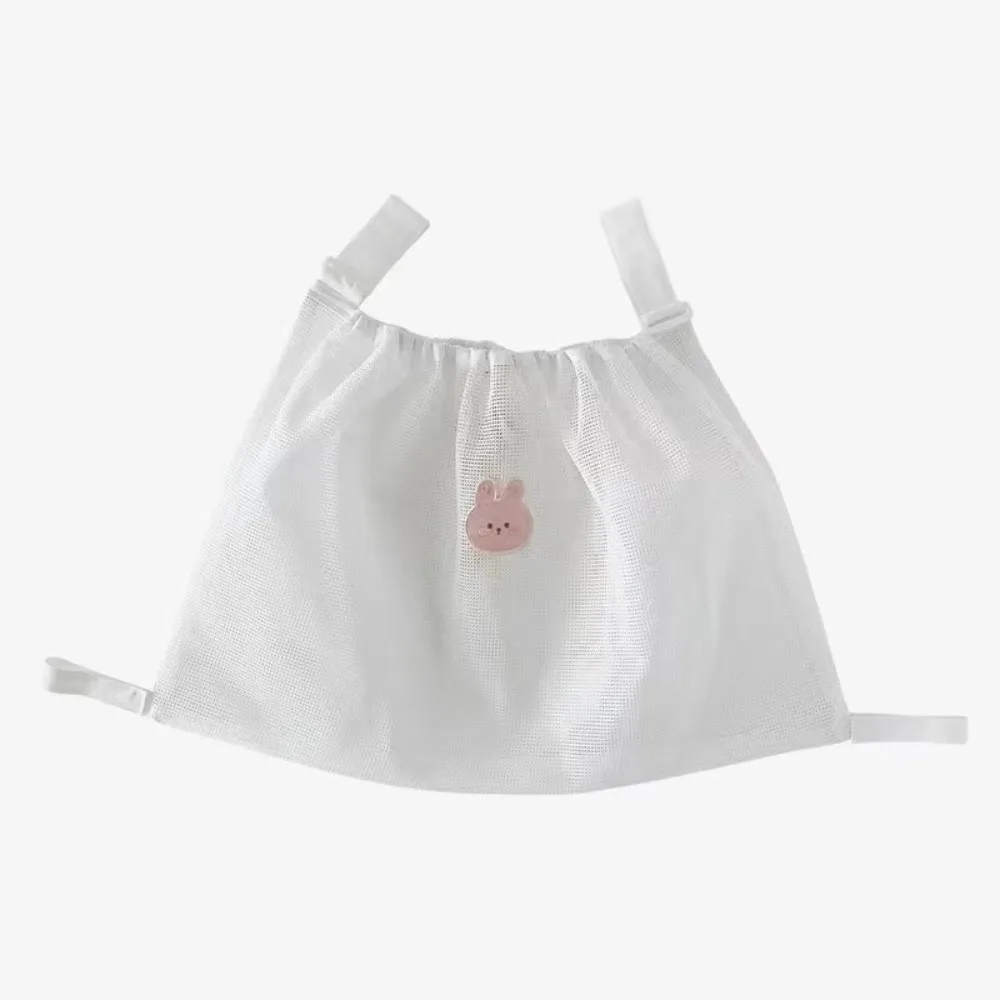 

Multifunction Baby Stroller Storage Bag Cartoon Animals Large-capacity Baby Pram Hanging Bag Squirrel Bear Rabbit Mesh Mommy Bag