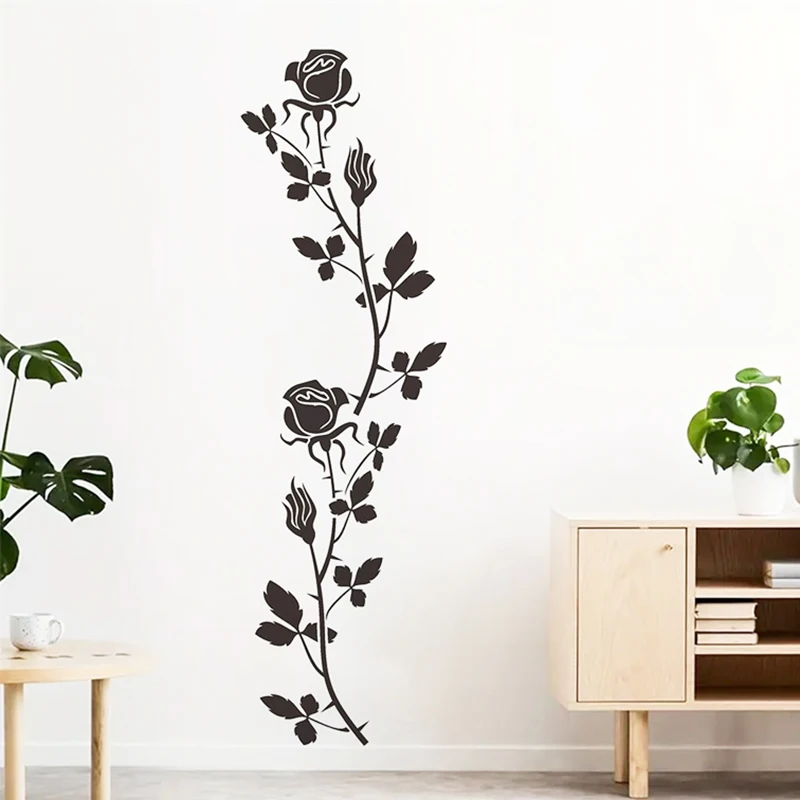 Leaf Scroll Wall Stickers: How I Transformed My Bare Walls Into a Serene Nature Retreat