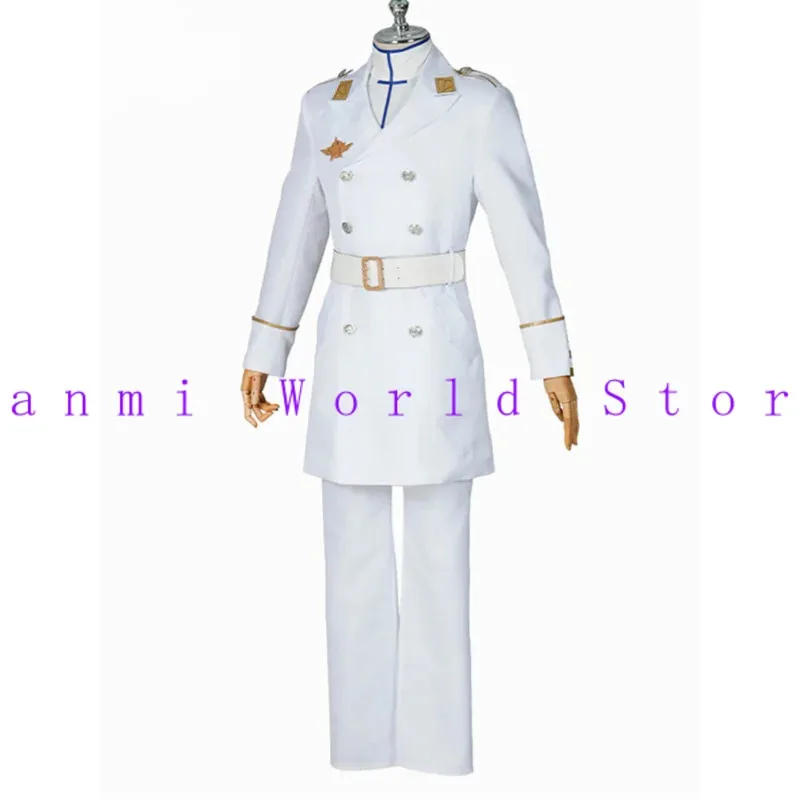 

Quincy Ishida Uryuu Ginreigojiaku Cosplay Costume Men Clothes Halloween Party Uniform Suita;2'k,8;c'