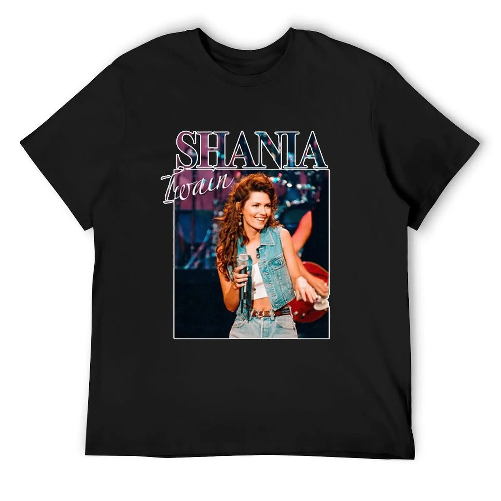 Shania Twan T-Shirt vintage clothes summer clothes custom shirt shirts men