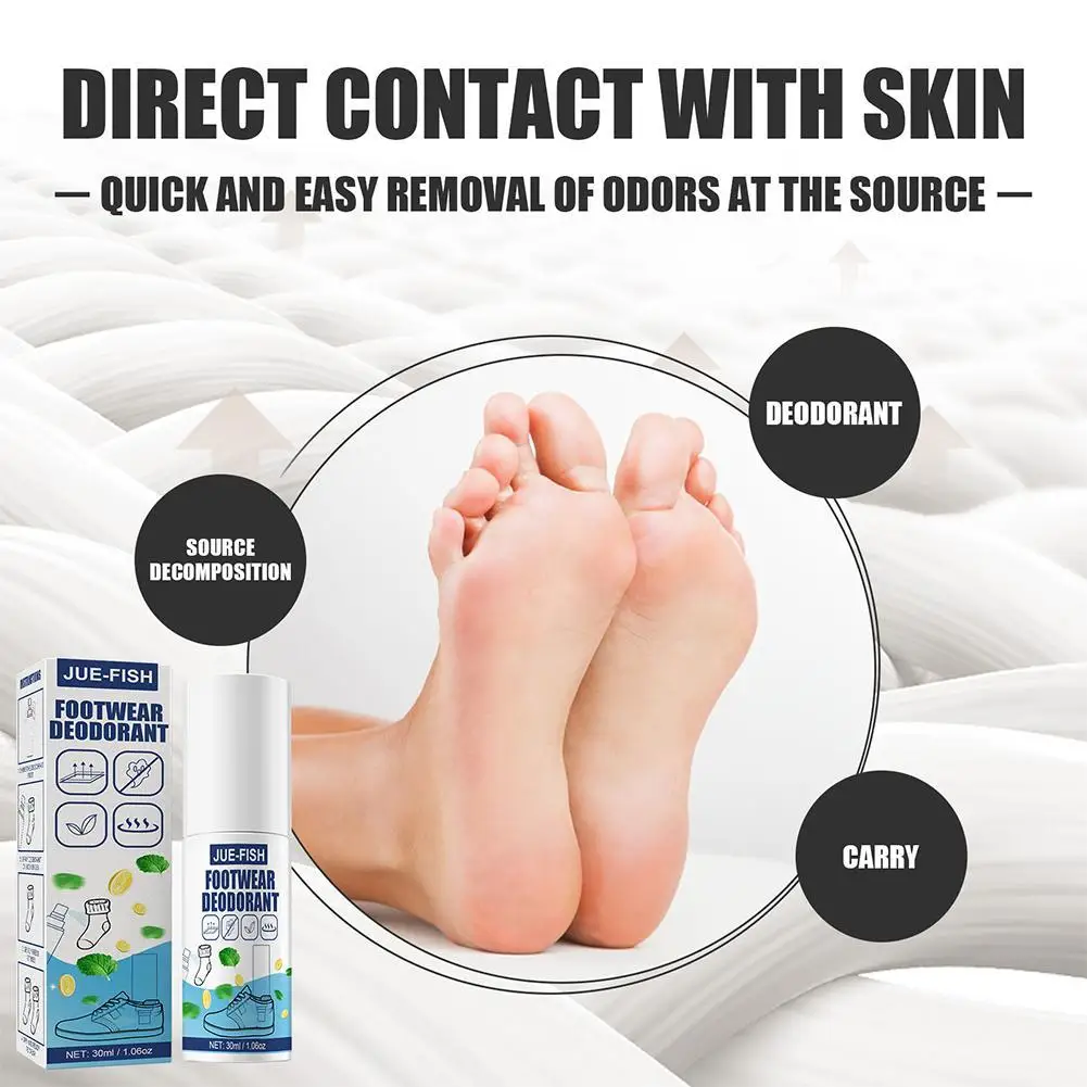 Perfume Foot Odor Shoe Odor Nemesis Odor Removal Spray Deodorant Anti-sweat Powder Artifact Foot Care Socks Footwear Foot Y9J6