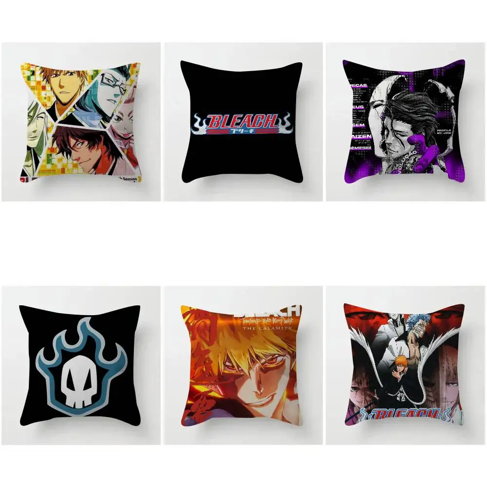 Japan Anime Bleach Kissenbezug Kissenhülle Wohnzimmer Sofa Heimdekoration Individuell Anpassbar