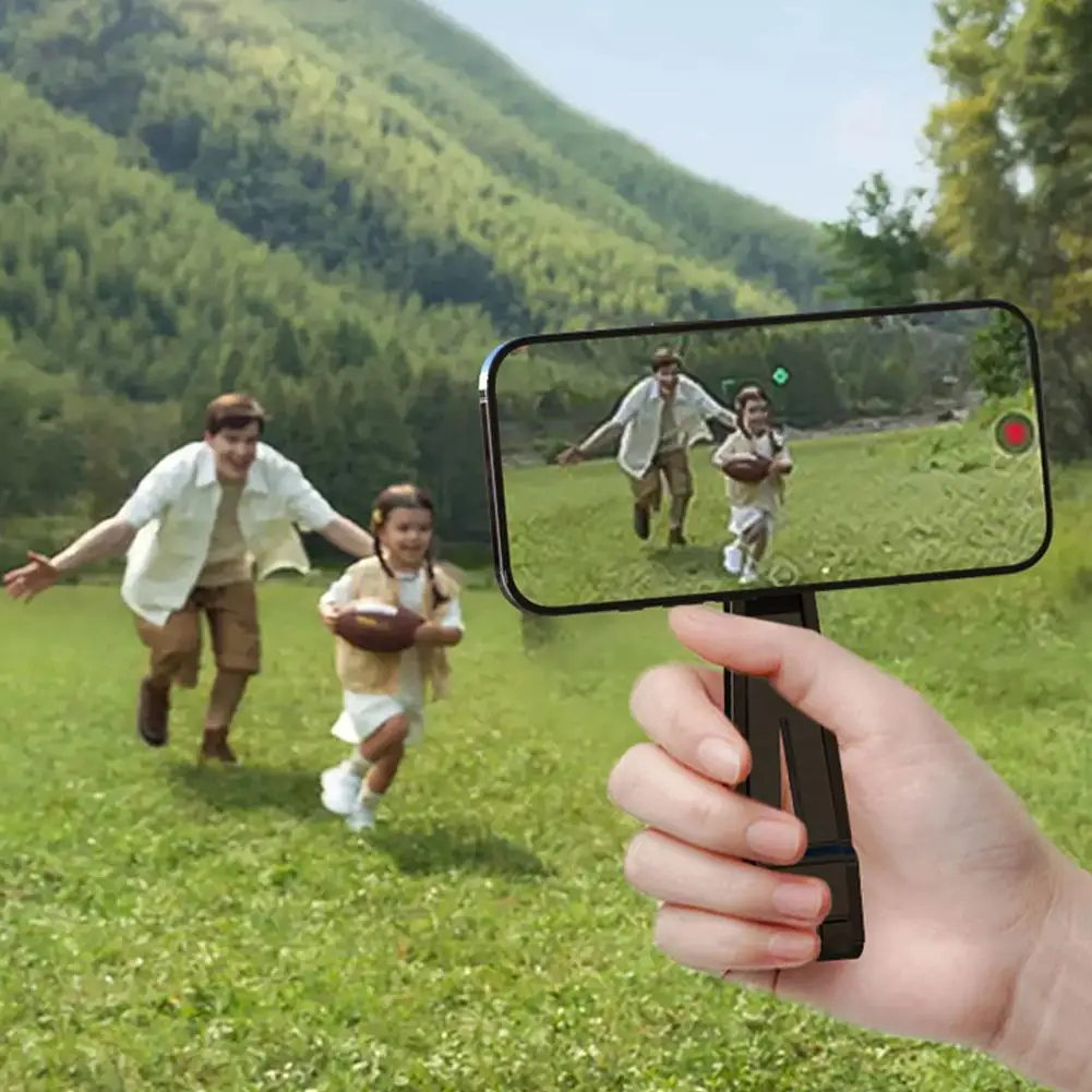 

For Magsafe Phone Tripod Dual-sided Magnetic Phone Live Phone Rotating Cell Holder Holder Vlog Streaming Travel Portable 36 Y1R4