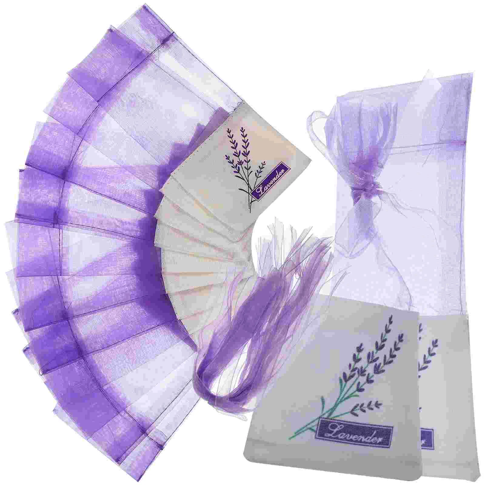 

30 Pcs Vanilla Perfume Lavender Sachet Bags Lining Scented Sachets Violet Empty Bride