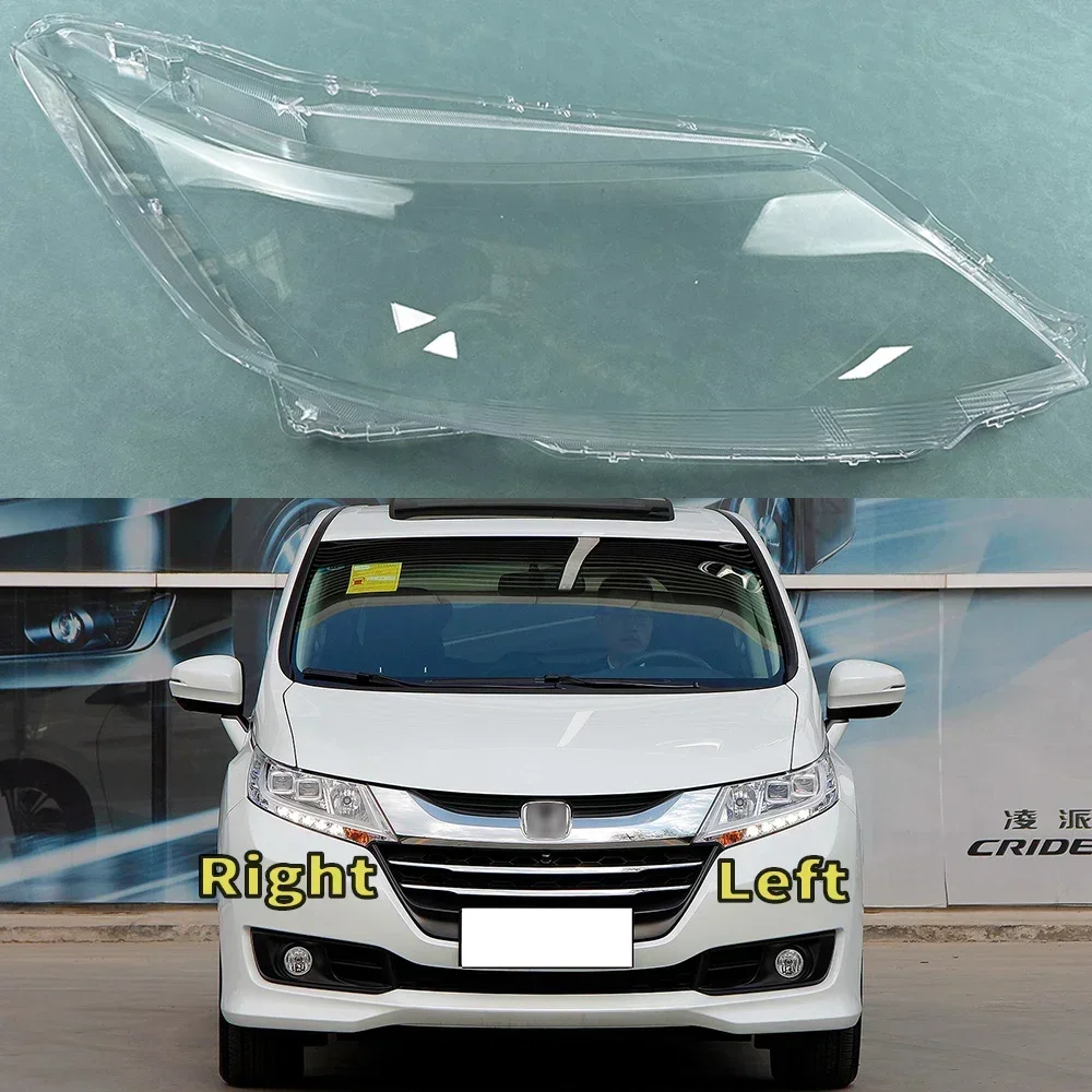 

Transparent Lens Replace The Original Lampshade Plexiglass For Honda Odyssey 2015-2021 Front Headlamp Lamp Cover Headlight Shell