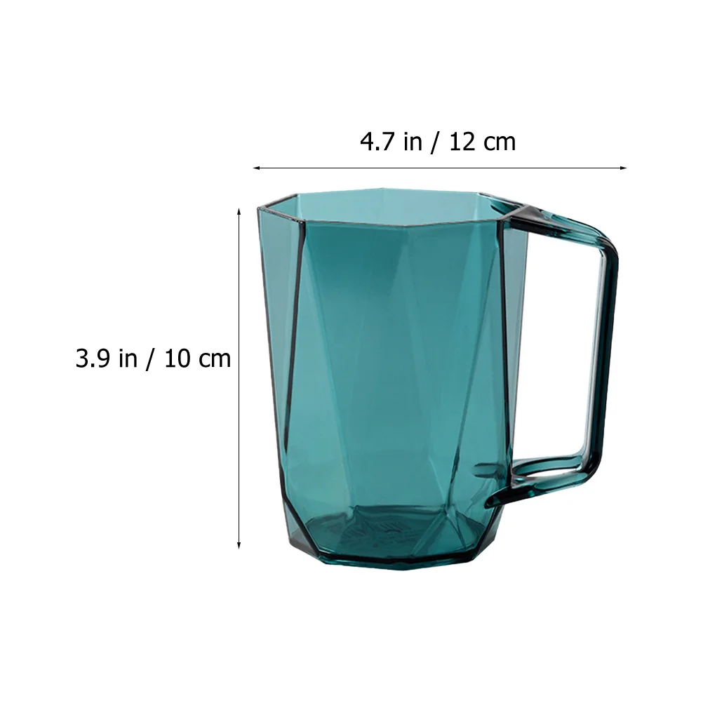 

3Pcs Practical Toothbrush Holders Plastic Bathroom Mugs Drinking Water Milk Beverage Storage Lightweight Portable Gift