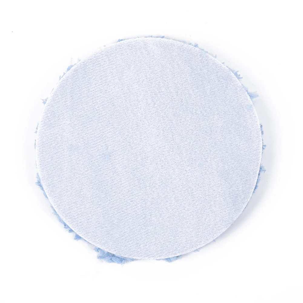 Cleaning Polishing Pad Tool Waxing 1pc 5 Inch Buffing Detailing Parts Replacement Accessory Auto Blue Automotive