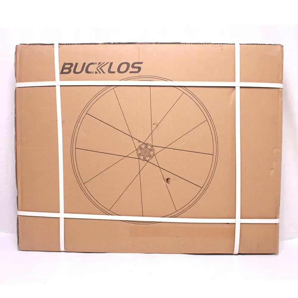 BUCKLOS Carbon Hub Bicycle Wheelset Disc Brake 700c Road Bike Wheels Clincher Rim Brake Wheelset for 18-25c Tire MTB Parts