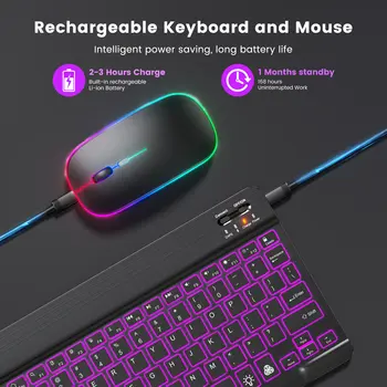 8 best sales Portable keyboard mouse - №3