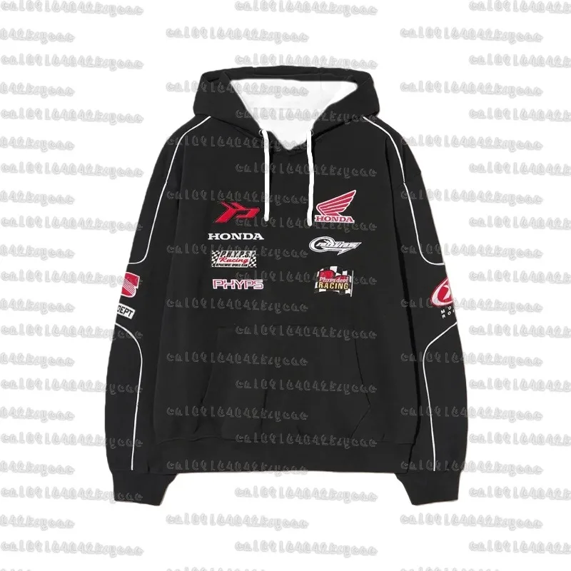 

2025 HONDA Fashion Trendy Hot Items Honda Logo Hoodie Autumn Winter Men's Women's General Street Wear Casual Hoodie Motorcycle