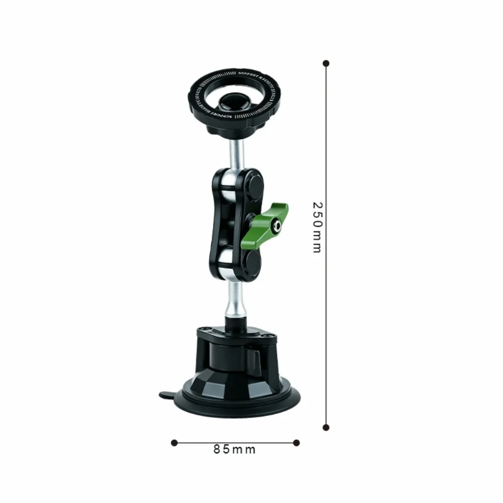 360 Degree Rotation Strong Magnetic Cellphone Stand Self-adhesive Removable Car Cell Phone Holder Anti-Shake Foldable