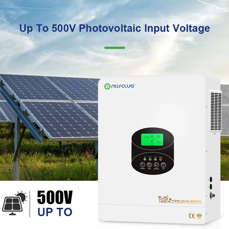 Solar 48VDC 220V 6300W Off-Grid Connected Inverter 6300VA 6.3KW Sine Hybrid Inverter view 5