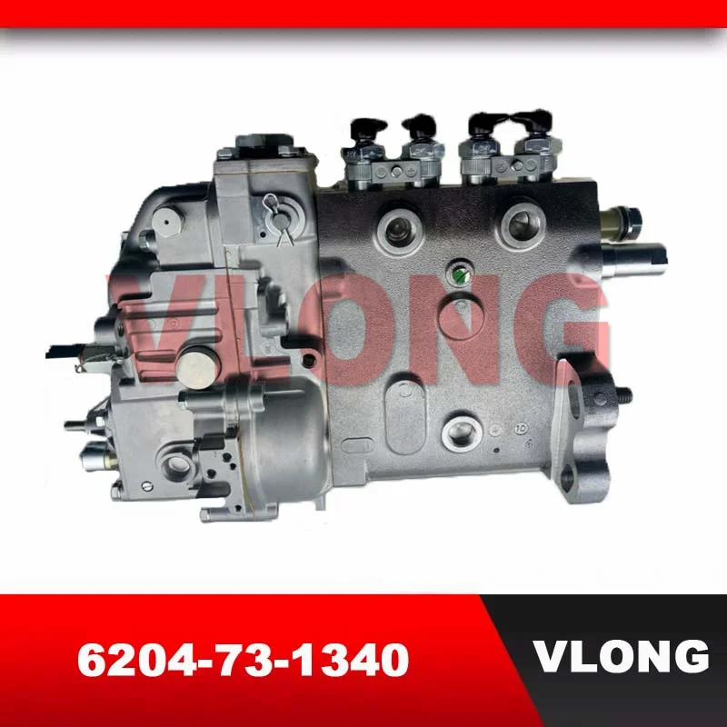 High Pressure Fuel Injection Pump Assy For Komatsu Excavator PC56-7 PC60-7 PC130-7 4D95L 4D95 Engine 6204-73-1340 101495-3414