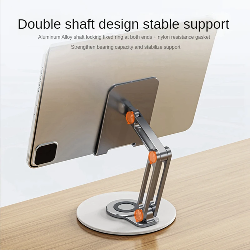 Boneruy Flexible Portable Alumium Desktop Stand For Cell Mobile Phone Holder Live Desk Tablet Adjustable Mount