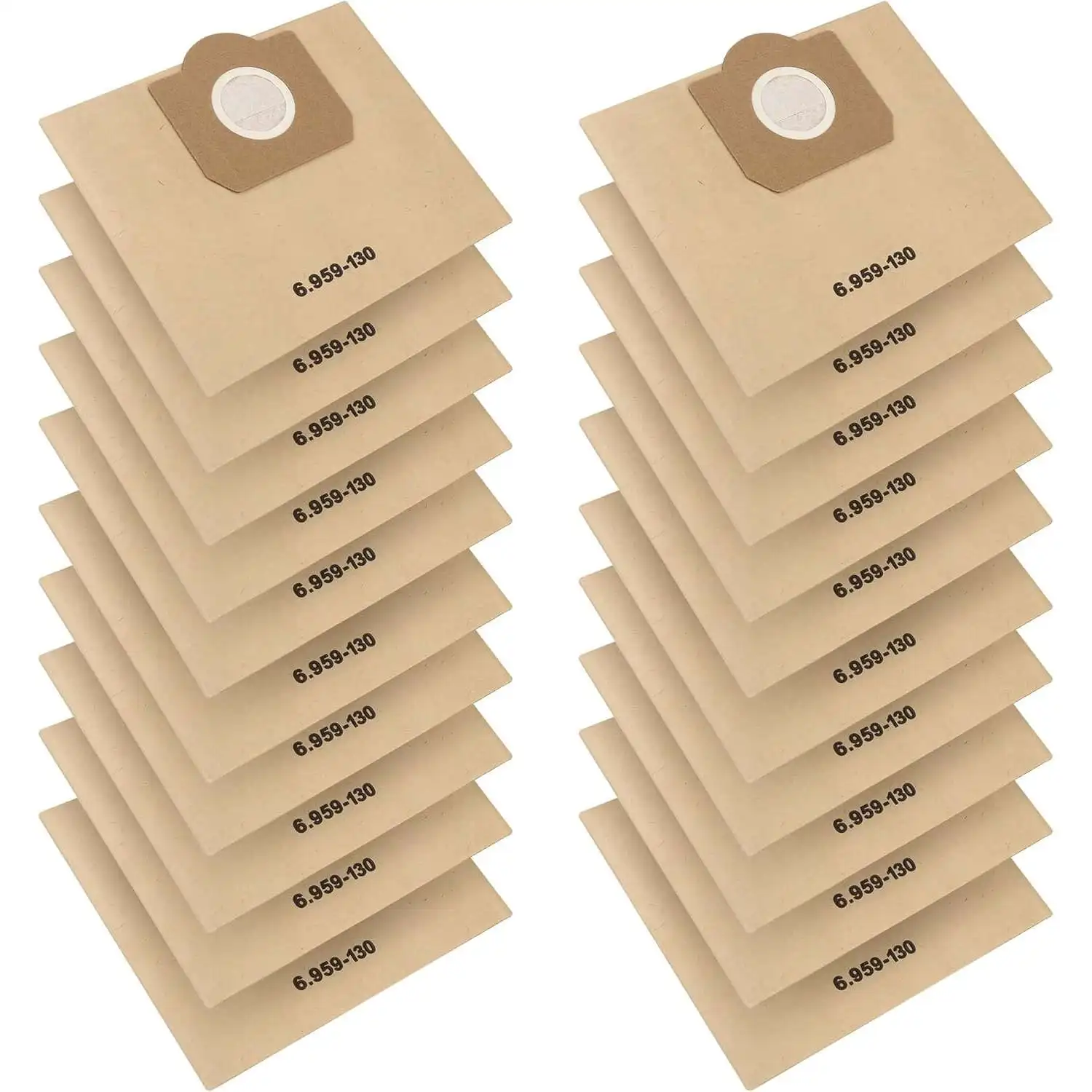 Мешки для пылесоса Karcher 6.959-130.0 WD3, бумажный фильтр-мешок для Kärcher WD3/WD3P/MV3/A2204/A2204/A2534/SE 4001/SE 4002