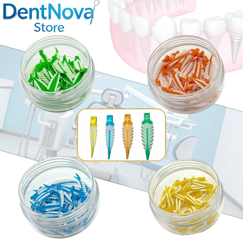 

Dental Interdental Wedges Mixed Colors Silicone Wedges Elastic Adaptive Composite Dentist Tools Dental Restoration Supplies