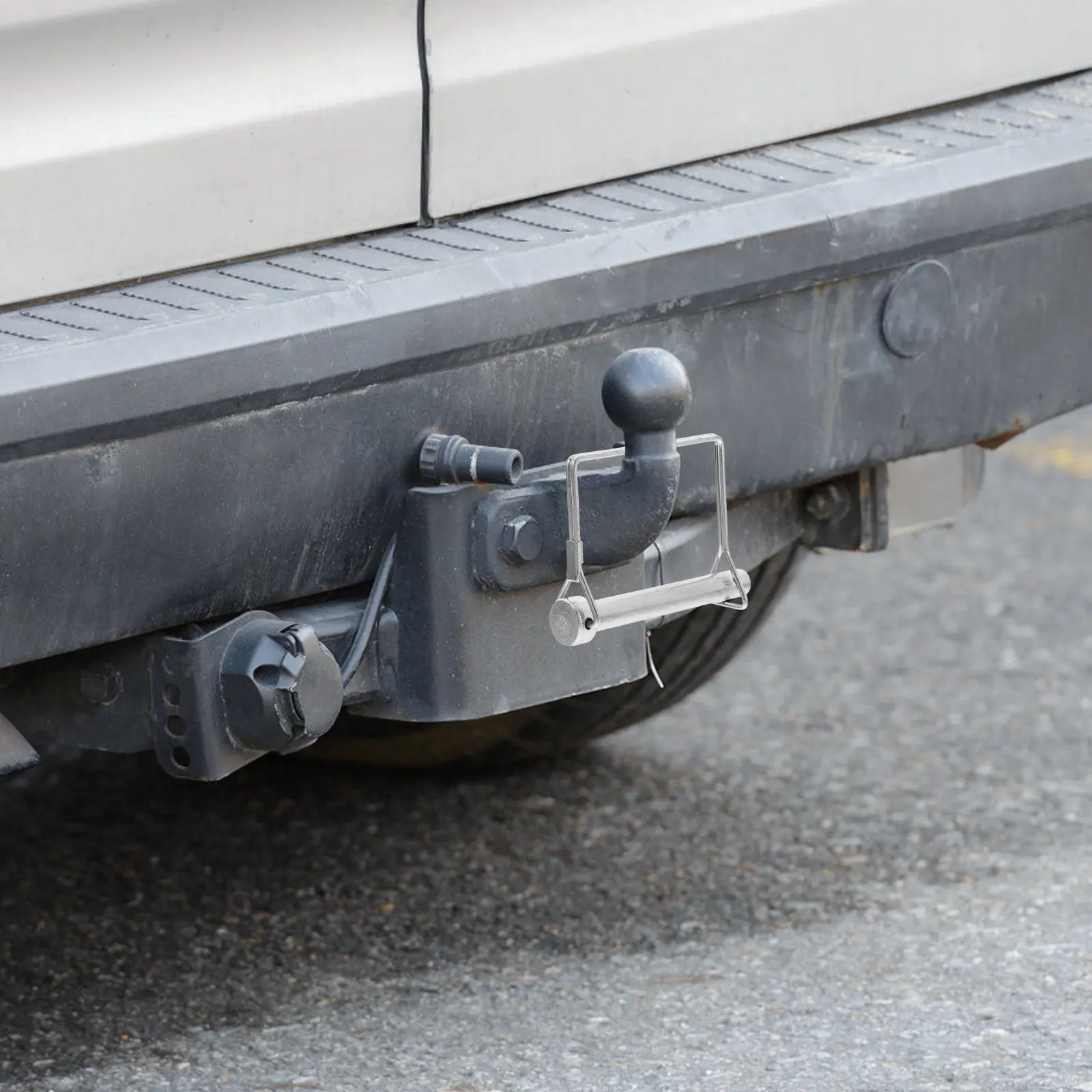 

6 шт. квадратных соединительных штифтов из прочной углеродистой стали для замковых систем прицепов, фермерских, садовых и тракторных креплений