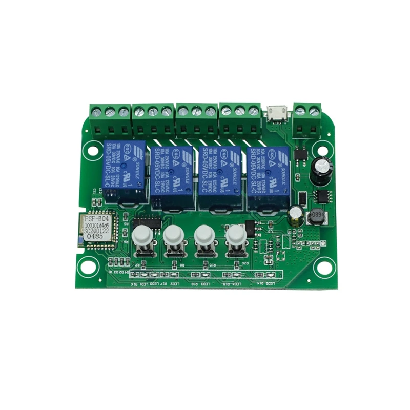 Per relè Ewelink 4CH Smart Home Switch Module Wifi 16A Relay telecomando a radiofrequenza Smart Timer