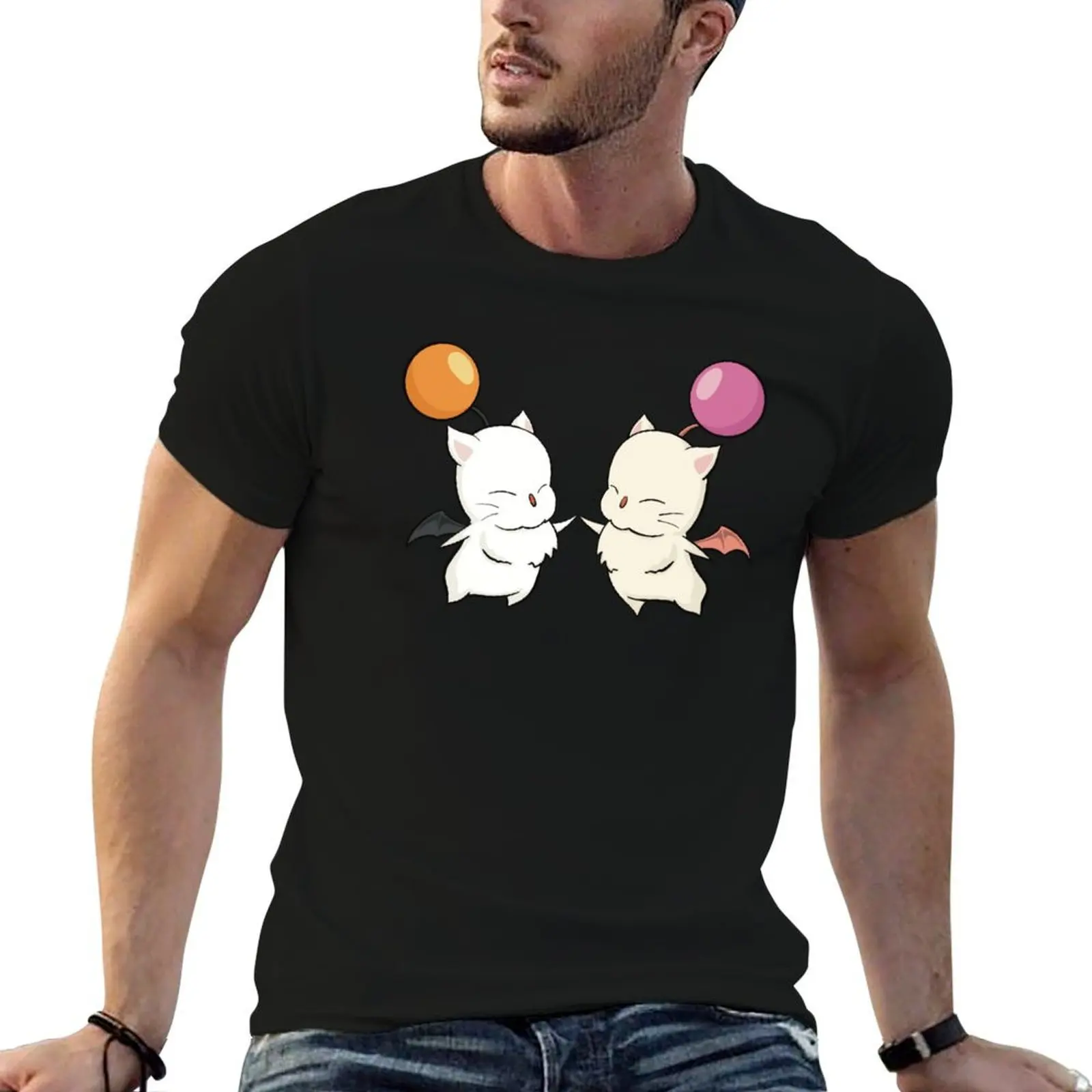 

Moogles T-Shirt man t shirts graphic cotton t shirt man T-Shirt
