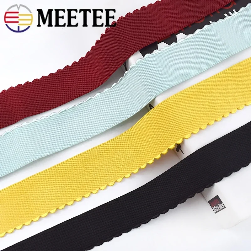 3/5/10M 40mm Elastic Bands Nylon Rubber Band Underwear Trousers Waist Strech Tape Webbing Garment Belt DIY Sewing Accessories