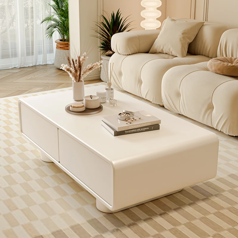 

/Italian Modern Coffee Tables Beige Design Wodden Floor Salon Coffee Tables Apartment Space Saving Mesa De Centro Furniture Home