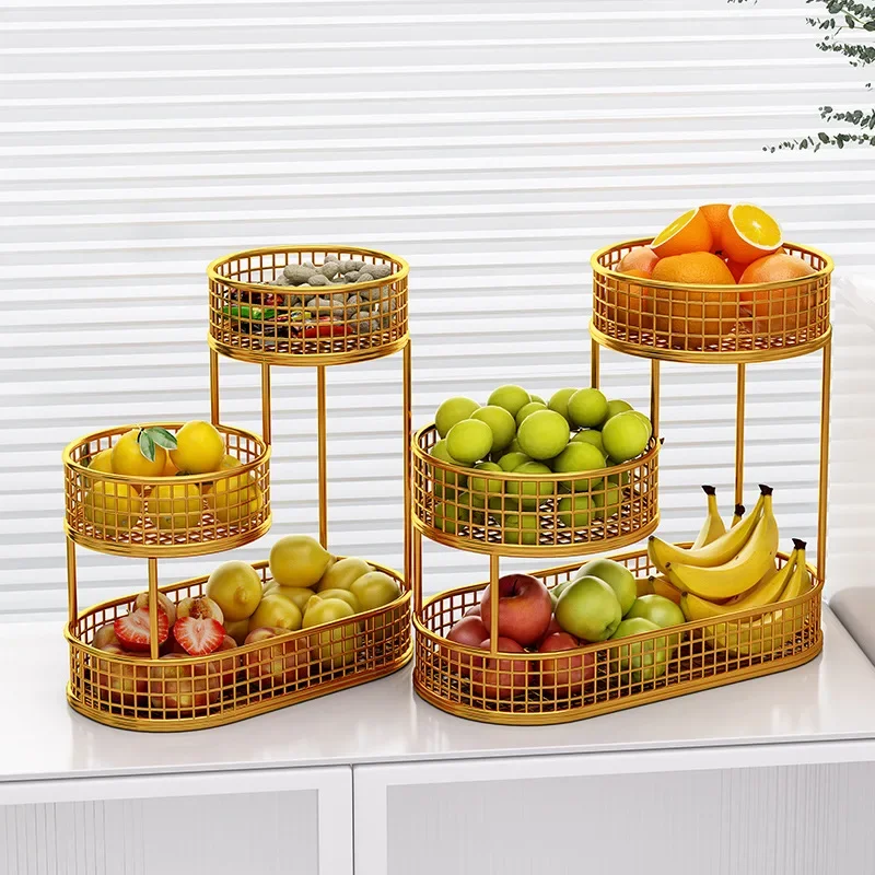 3 Tier Iron Metal Fruit Pastry Kitchen Countertop Wire Storage Rack 3 Tier Steel Stands for Wedding Birthday Party Decoration