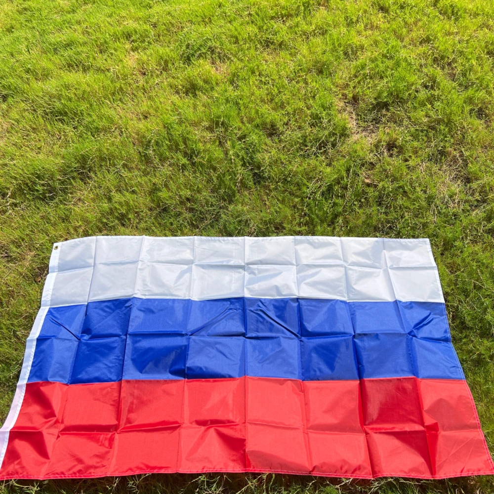 90x150 سنتيمتر معلقة البوليستر روسيا رئيس العلم العلم الروسي البوليستر روسيا الوطنية راية #3