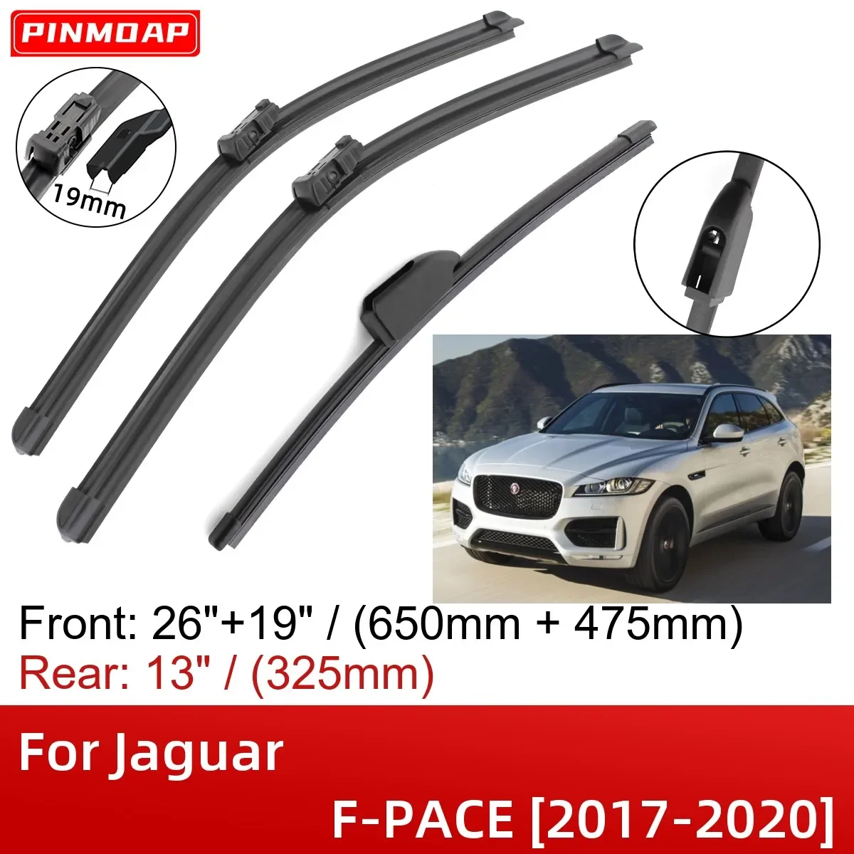 For Jaguar F-PACE 2017-2020 26