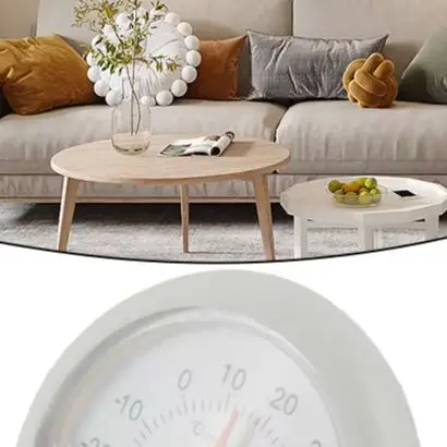 Fridge Thermometer Room Sensors Stand Temperature Thermometer W/ White ABS for dial Gauge  Fridge Thermometer Room