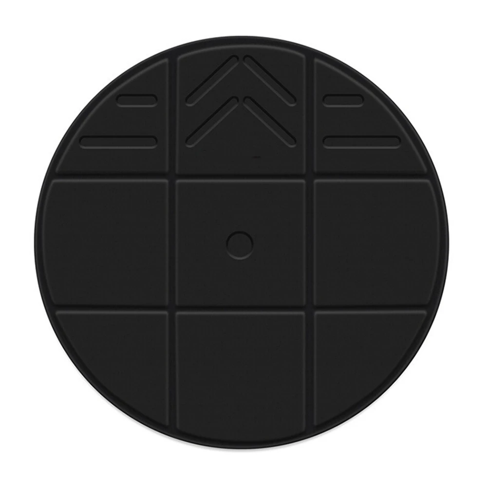 Black Non-slip PU Universal Floor Mat for Switch/Meta Quest3 VR Glasses Equipment Motion Simulation Floor Mat Accessories