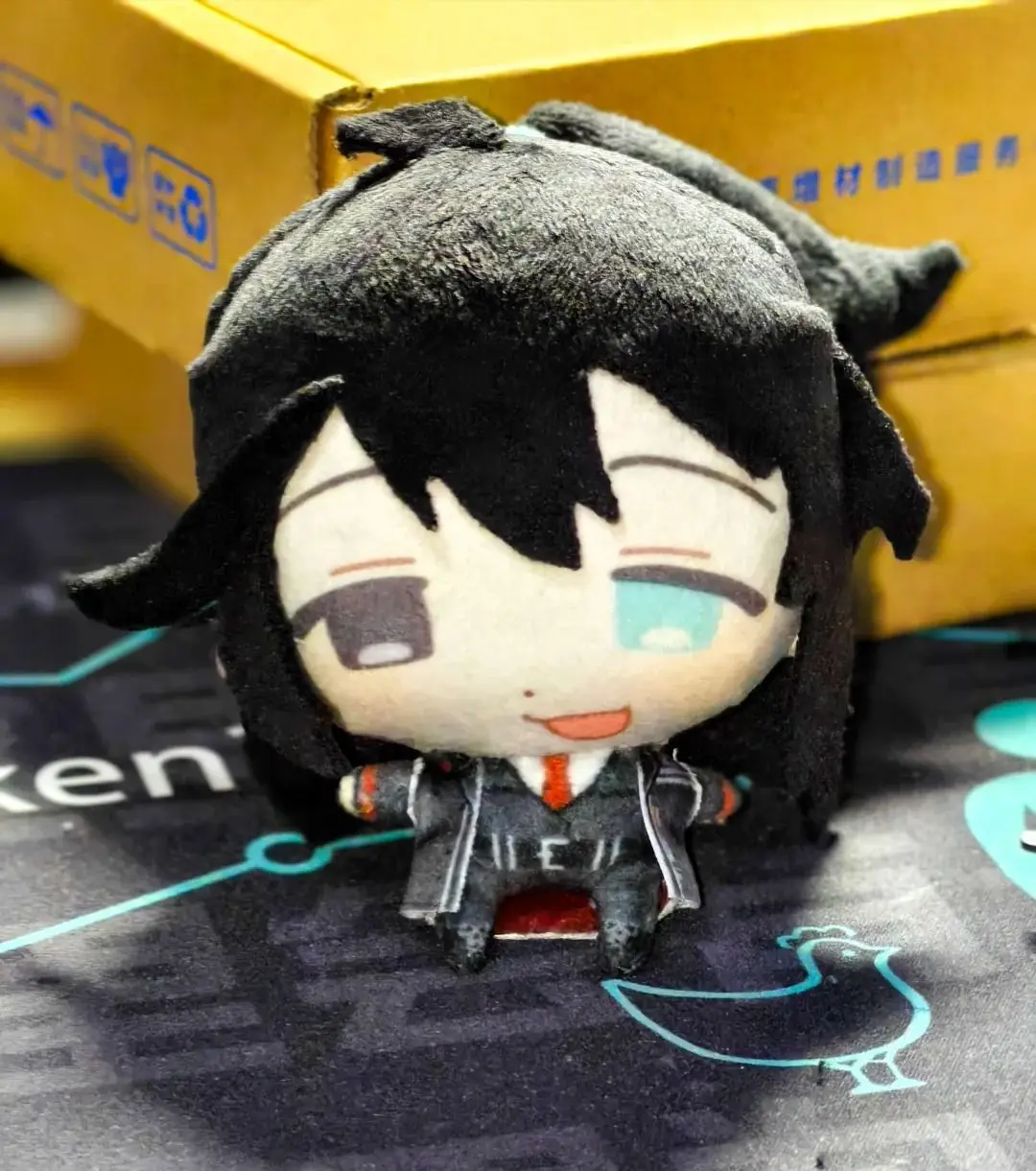 10cm anime limbus empresa hong lu cosplay algodão plushie bonito mochila de pelúcia chaveiro pingente presente aniversário