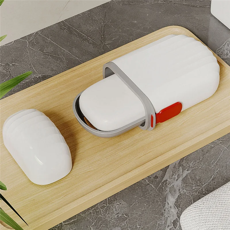 

A45Z-Дорожная мыльница со сливом воды, принадлежности для ванной комнаты, портативные гаджеты для путешествий, держатель, контейнер, аксессуары