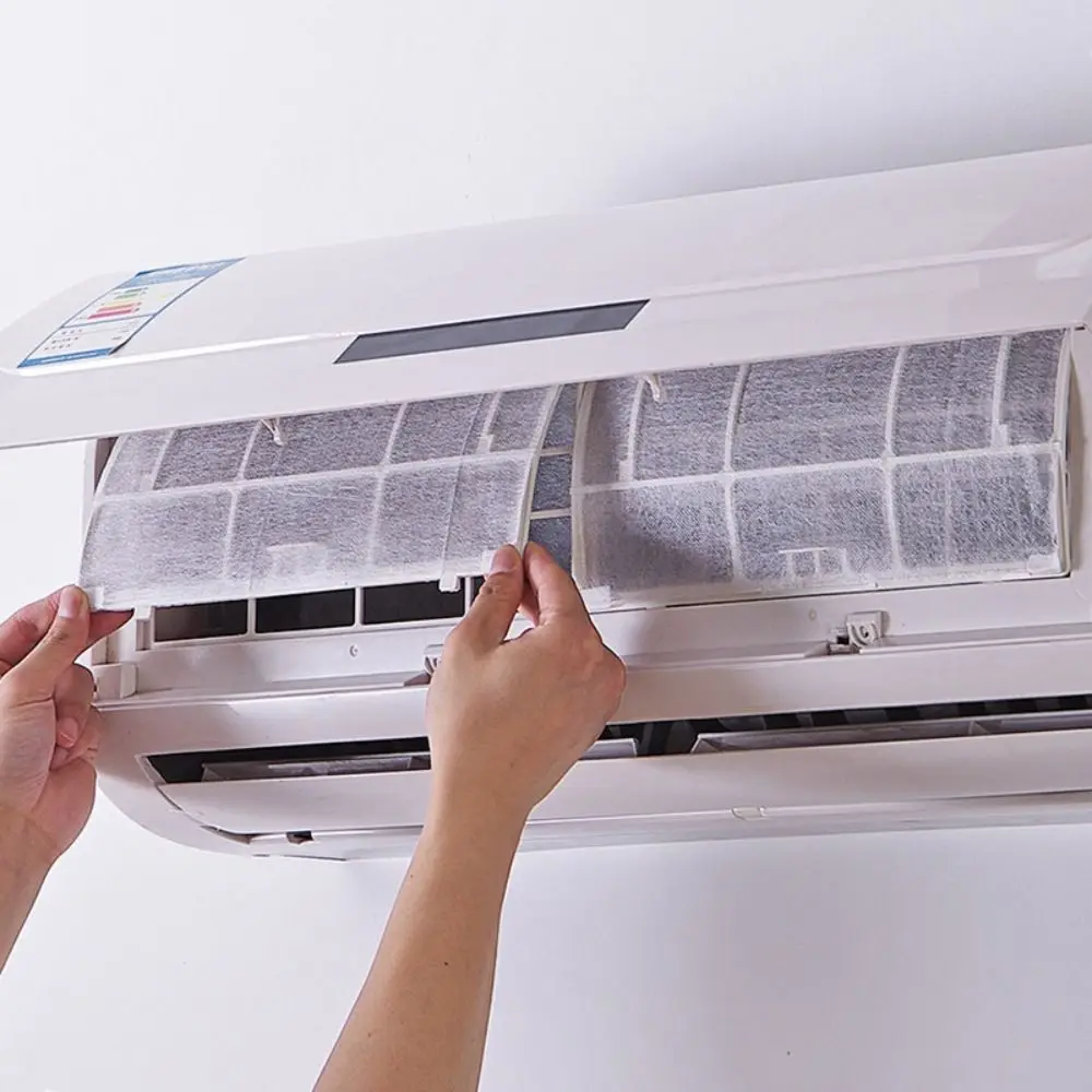 Non-woven Purification Anti-Dust Cleaning Mesh Air Conditioner Tool Air Conditioner Filter Paper Filter Papers Protection Cover view 5