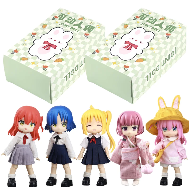 

Ob11 1/12 BOCCHI THE ROCK! Kita Ikuyo Yamada Ryo Series BJD Movable Joints Anime Figures Mystery Box GSC Dress-Up Dolls Toy Gift