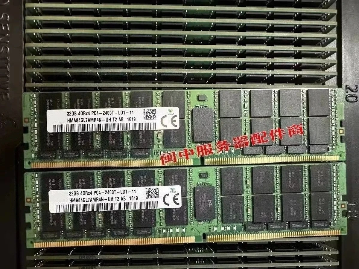 

For SK DDR4 32G 4DRX4 2400 LRDIMM HMA84GL7AMR4N-UH Server Memory
